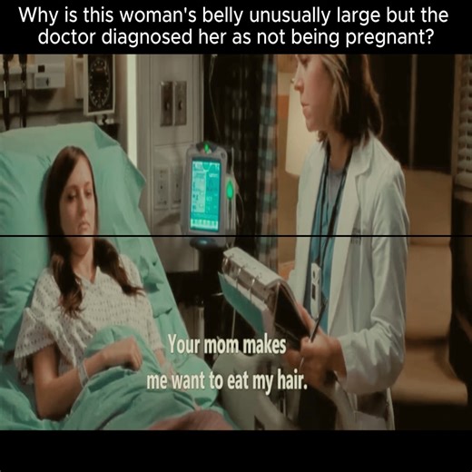 Why is this woman's belly unusually large but the doctor diagnosed her as not being pregnant? | MY 绿叶爱生活 - MY Greenleaf i Life
