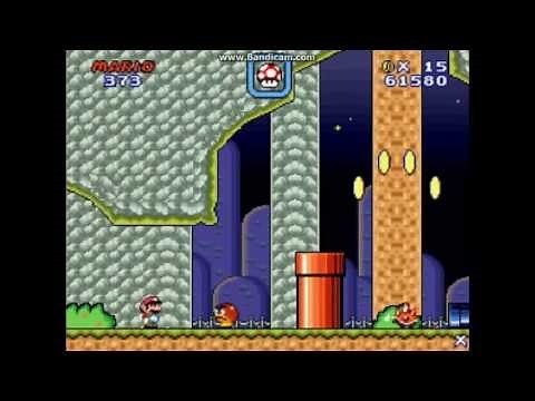 Super Mario Flash Enhanced (SMF2 Hack) Custom Birthday level: Claustromaniac