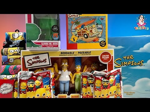 The Simpsons Collection Unboxing Review | Deep Space Homer Action Figure