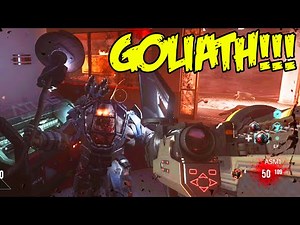Exo Zombies - "GOLIATH" BOSS FIGHT GAMEPLAY - Advanced Warfare Infection DLC