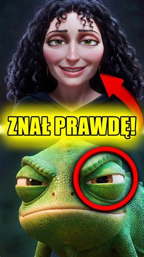 DLACZEGO PASCAL NIE UFAŁ GERTRUDZIE?! 🦎#disney #shortsvideo #tangled #viralshorts