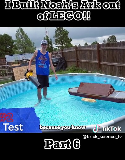 I Built Noah's Ark out of LEGO!!