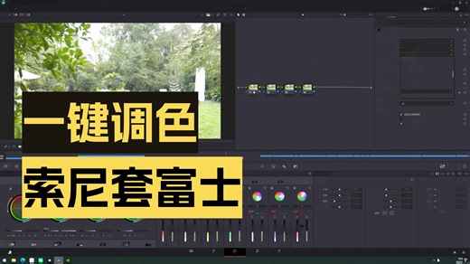 索尼Slog3富士胶片直出Lut