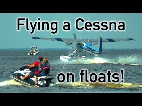 Flying a Cessna 185 on Floats