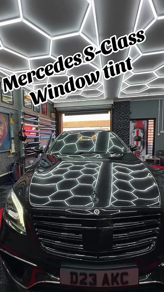 Mercedes S-Class: Window Tint Trends in Birmingham