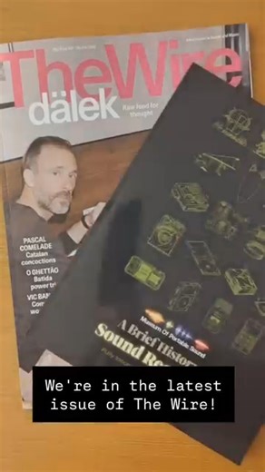 Our new book A BRIEF HISTORY OF SOUND RECORDING got reviewed in the latest issue of @thewiremagazine! Grab The Wire at newsagents & newsstands NOW, and get our new book exclusively at our website: https://museumofportablesound.com/briefhistory #abriefhistoryofsoundrecording #fullyincompleteandhighlybiased #museumofportablesound #bookstagram | Museum of Portable Sound