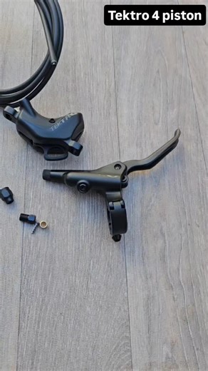 #hamza_bike on Instagram: "Features - Tektro Orion HD-M750 front disc brake Folding bracket consisting of two parts Compatible with I-spec II® Compatible with Matchmaker® with Tektro adapter For 2.3 mm thick brake rotors Easy replacement of the pads from above Product features Range of use: MTB Model: Orion HD-M750 Brake type: Disc-Brake Hydraulic Lever length: 2-finger Mount: left Clamp: open Mounting system: Clamp Reach adjustment: Yes (with tool) Brake caliper: 4-piston Brake mounting: Postmo