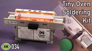 Tiny Reflow Oven Soldering Kit from Signal Ditch #3DPrinting #3DThursday