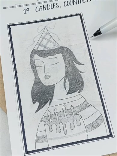 Creative Handmade Birthday Card from Newspaper