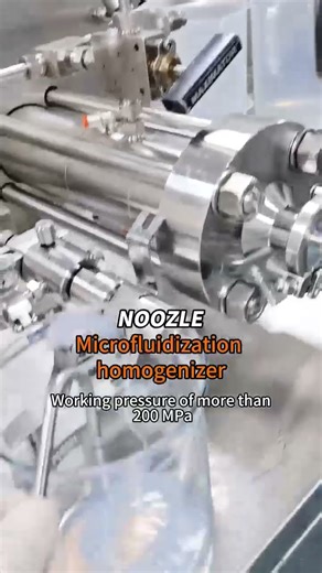 Fumed silicadispersion Microfluidization homogenizer