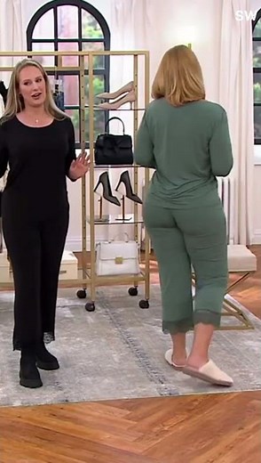 QVC model Taylor looking good in pants 17