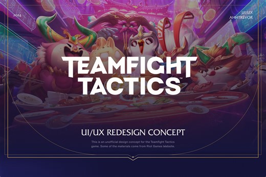 Teamfight Tactics UI/UX Redesign Concept