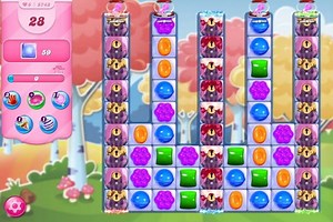 Tips and Walkthrough: Candy Crush Level 5743