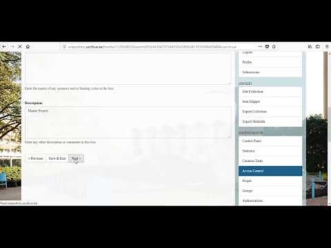 How to Self Archive on UON Institutional Repository