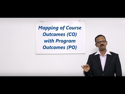 Lecture 07 of 15 - Outcome Based Education - OBE - Mapping of COs with POs