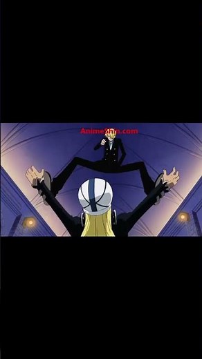 Sanji HUMILIATES Absalom With Diable Jambe! 🔥 #OnePiece