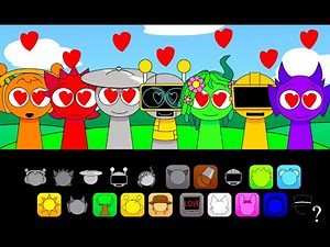 Sprunki Pyramix 0.9 | Love Gets Twisted 💘🔺#sprunki #ytshorts #shorts @BibuSprunkiMaster😍😍