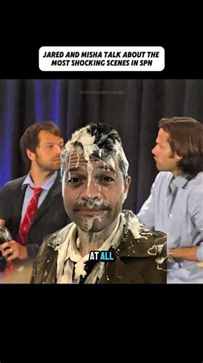 Jared And Misha Talk About The Most Shocking Scenes In Spn #shorts #jaredpadalecki