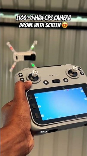 L106 - 1Max GPS Dual Camera Brushless Drone Camera & Flying Testing #dronevideo #drone #dronecamera