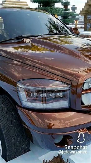 Dodge ram in Minecraft