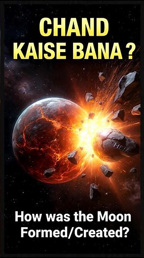 Moon's Birth: When Earth Crashed with Theia! 🤯