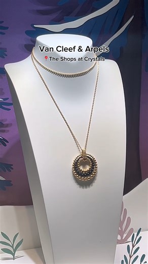 Elegance, artistry, and heritage—explore the new Van Cleef & Arpels now open at The Shops at Crystals. ✨💎 #CrystalsLV #jewelry | The Shops at Crystals