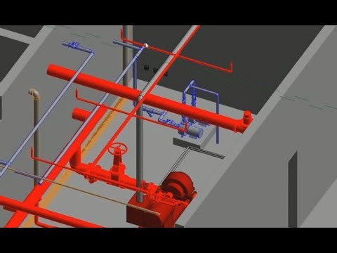Learn to Add fire protection sprinklers in Revit *** Difference between hosted and not hosted