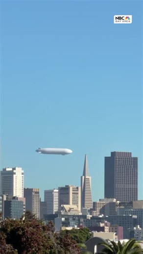 NBC BAY AREA on Instagram: "Did you see the massive airship over San Francisco?⁠ ⁠ The airship known as Pathfinder 1 is operated by LTA Research, which said it is studying the possibility of using airships for transportation and cargo. #bayarea #sanfrancisco"