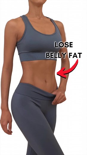 Lose belly fat with this standing workout👍 #abs #losebellyfat #weightloss #loseweightfast #workout #workoutathome #workoutwithmizi #diet
