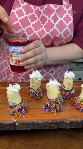 This simple banana dessert is always a hit