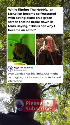 The Green Screen in ‘The Hobbit’ Broke Gandalf!