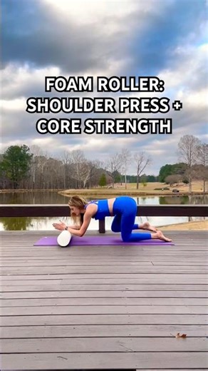 Forearm Plank with Foam Roller | Core Stability, Balance & Anti-Rotation Strength