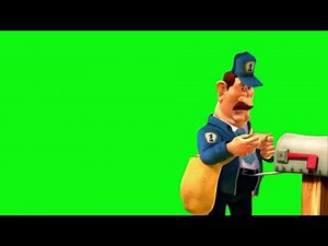 barnyard mailman green screen free