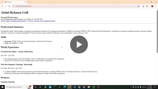 #frontend #coding #webdev #programming #developer #career | Abdul Rehman Gull