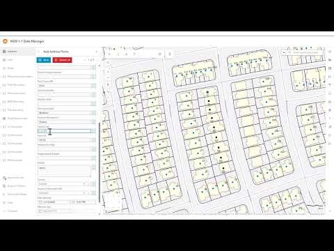NG9-1-1 Data Manager: Address multiple parcels or buildings and roads