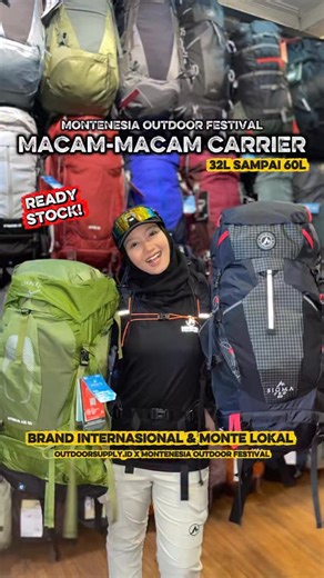 MONTE Equipment Official™ on Instagram: "Yang mana favorit kaliann?🙋🏻‍♂️ Semuanya sudah bisa di Order di @montenesiaoutdoorfestival 👌 Buat yang belum Order Sigma Pro dari Monte masih bisa dapetin Promo 299K sebelum antrian Penuhhh🔥 Dan jangan lupa Tag @monteequipment & @outdoorsupply.id di postingan petualangan kalian bersama Carier ini😎👊 Order Whatsapp : 0812-811-411 🚩 MONTENESIA STORE OFFICIAL OUTDOORSUPPLY.ID HEADQUARTERS TOKO CASUAL & OUTDOOR BANDUNG Jl. Cihanjuang No.58, Cibabat, Kec