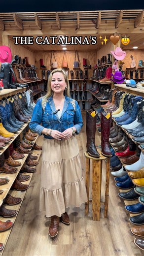The CATALINA Boots ✨🤠 Bold. Feminine. Unforgettable. Turn heads with The Catalina, our newest statement boot designed for those who love color, confidence, and craftsmanship. ✔ Premium exotic leather ✔ Handcrafted detail ✔ Made to stand out—day or night ✔ Available in different colors & Skins Whether you’re dressing up the rodeo, the dance floor, or everyday style, The Catalina is not just a boot—it’s a statement. ✨ 📍2429 Telephone Rd, Houston TX 77023 ☎️ 713-514-9939 | La Hacienda Boot Co.