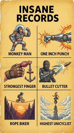 INSANE RECORDS: The Most Mind-Blowing Records You’ve Ever Seen!#records #edit