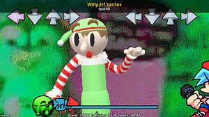 Willy Elf Sprites Mod for Friday Night Funkin' | FNF Mods