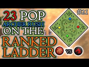 Too slow? Trying 23 pop build order in ranked multiplayer in 2025 | Part 21: Vikings vs Huns