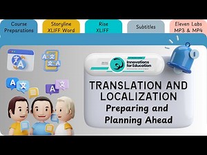 Translation & Localization Pt 1: Prepare Content for XLIFF Export | Articulate Storyline Tutorial