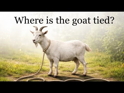 Only 1% Can Solve This Puzzle 🤯 | Where Is The Goat Tied? #2| LIVE