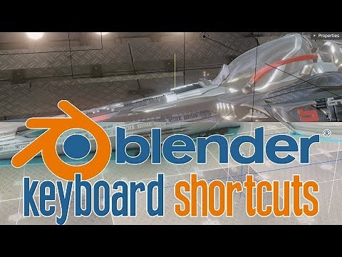 Blender 2.8 Keyboard Shortcuts Introduction