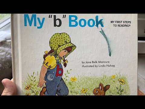 My “b” Book - by Jane Belk Moncure - Read Along and Read Aloud