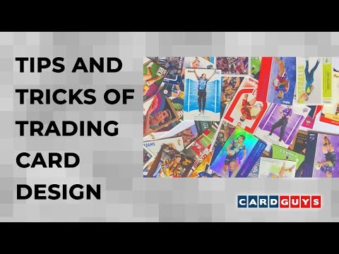 Trading Card Design Tutorial - We analyise good and bad trading card designs from the pros.