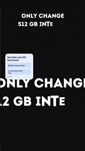Mac mini M4 Base Model Unity Benchmark Sneak Peek