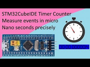136. STM32CubeIDE Timer Counter with STM32 F103C8T6