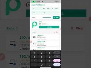 yadda ake aikida angry Port scanner