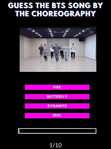 Tebak Lagu BTS Melalui Choreography Yang Menarik