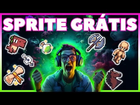 TOP 5 SITES PARA BAIXAR SPRITES GRATUITOS EM 2024